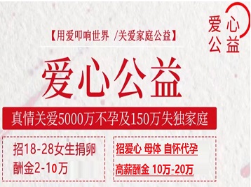 北流捐卵助孕生子 爱心志愿者招募